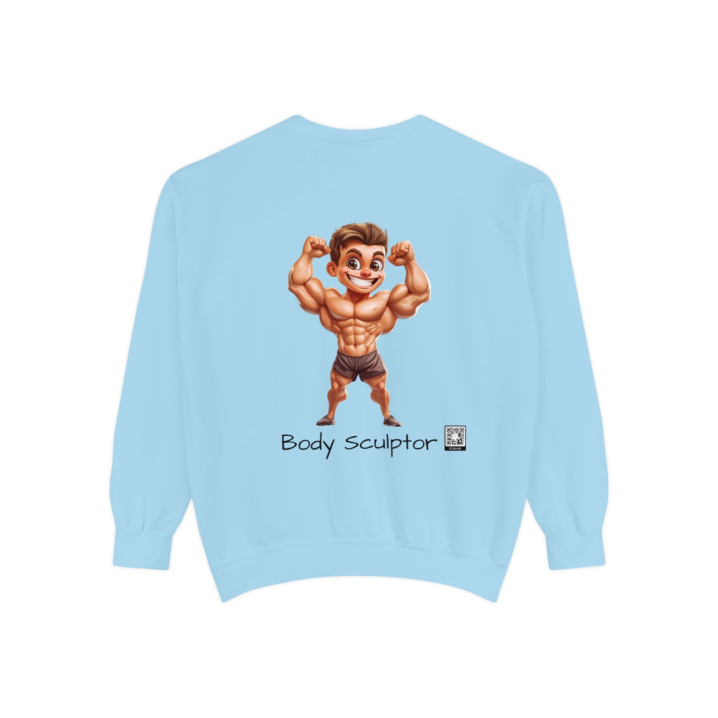 Body Sculptor – Kleidungsstückgefärbtes Sweatshirt