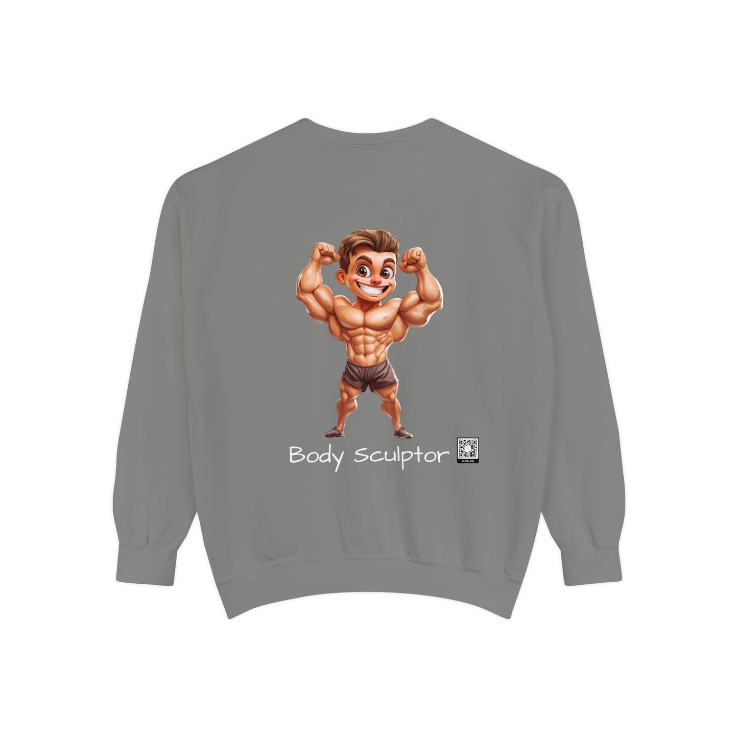 Body Sculptor – Kleidungsstückgefärbtes Sweatshirt