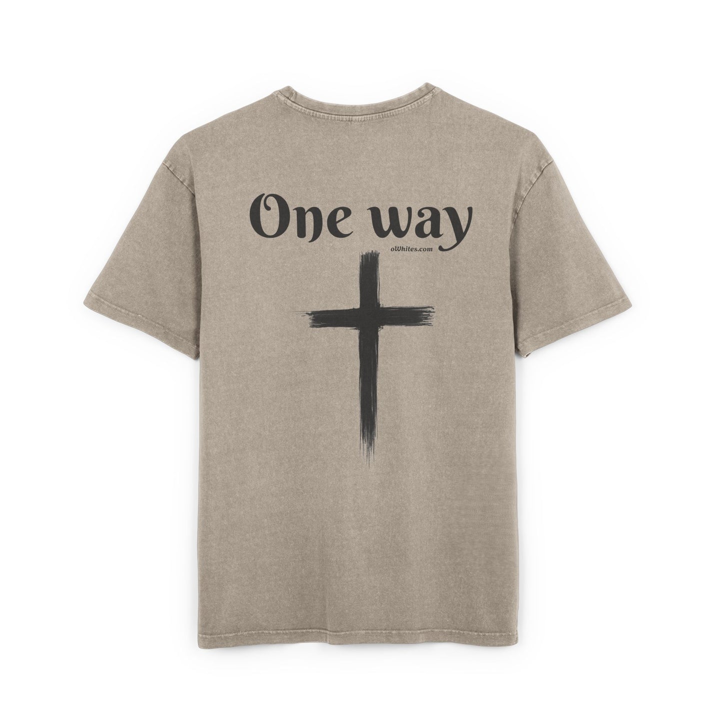 Men's Acid Washed Heavy Oversize Tee