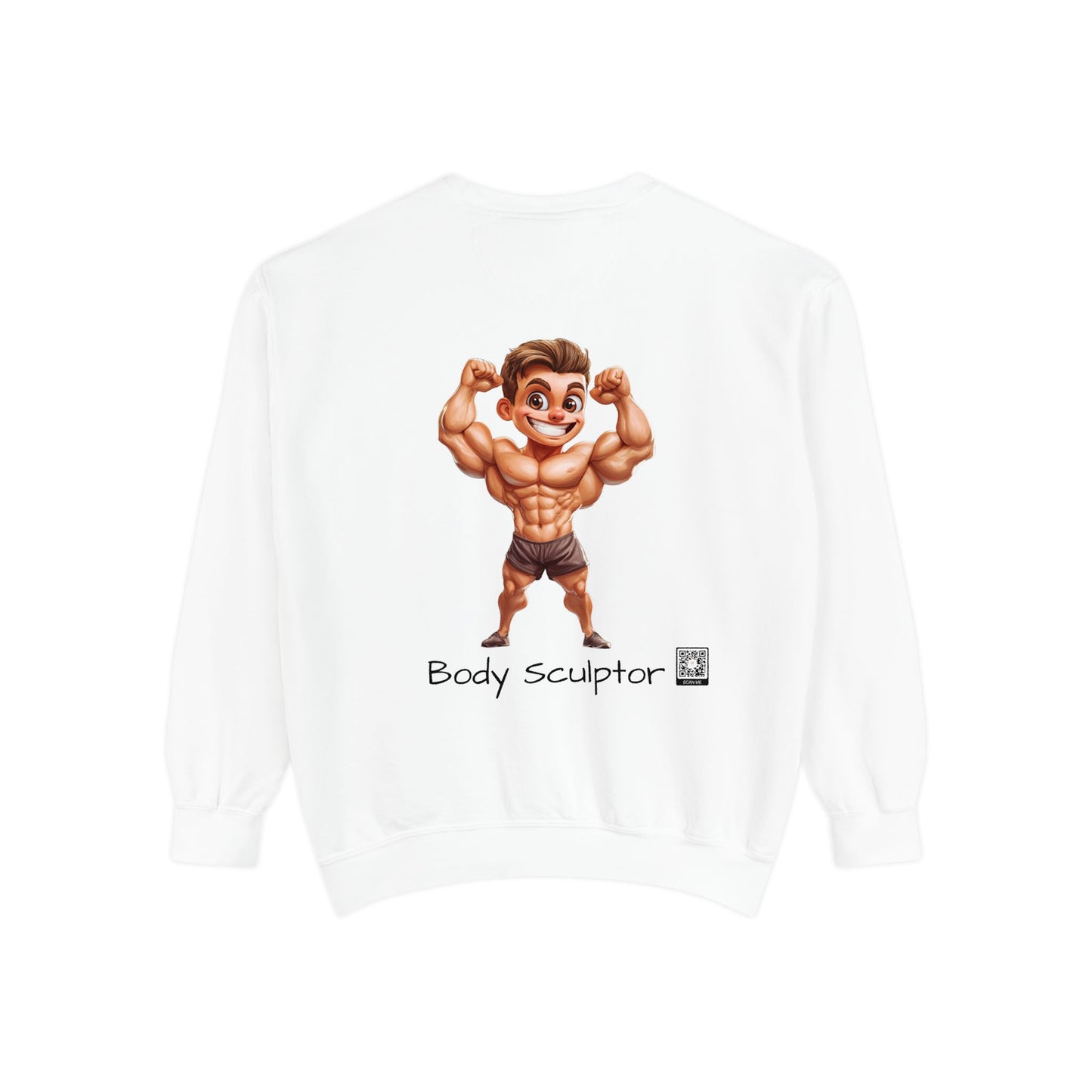 Body Sculptor – Kleidungsstückgefärbtes Sweatshirt