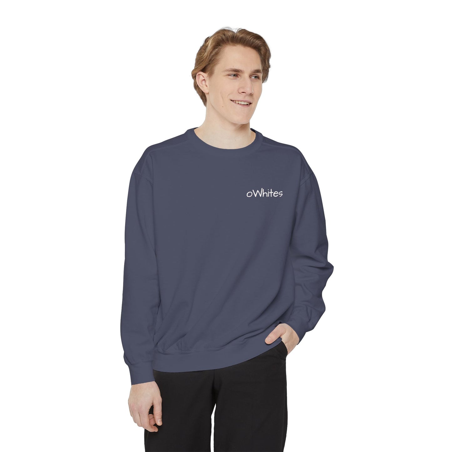 Body Sculptor – Kleidungsstückgefärbtes Sweatshirt