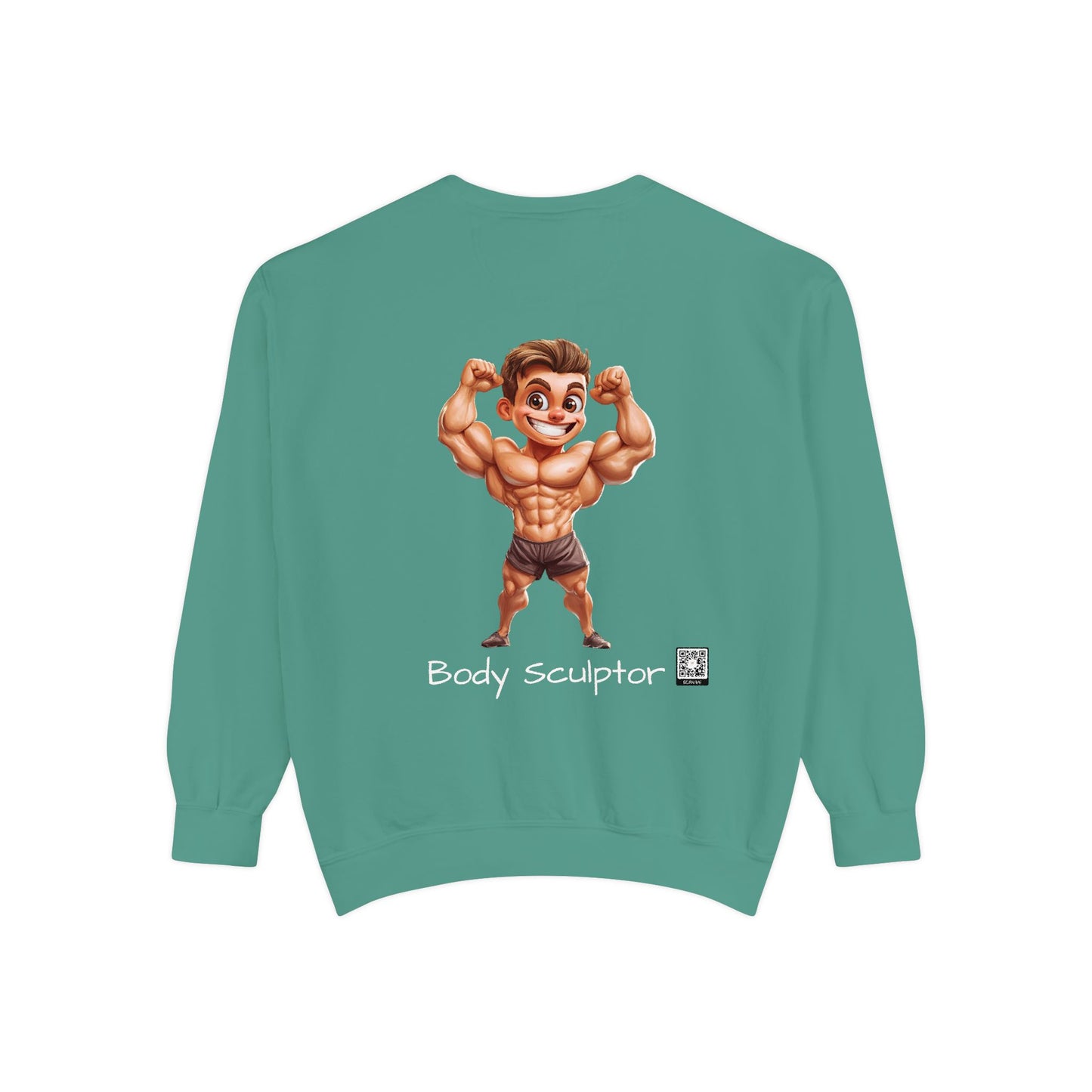 Body Sculptor – Kleidungsstückgefärbtes Sweatshirt