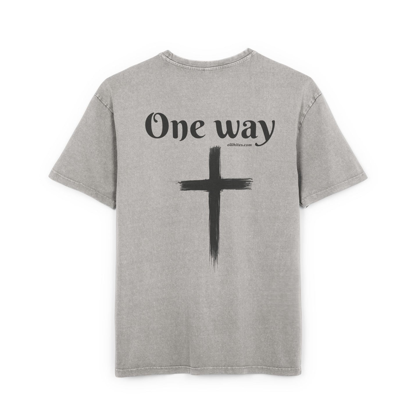 Men's Acid Washed Heavy Oversize Tee