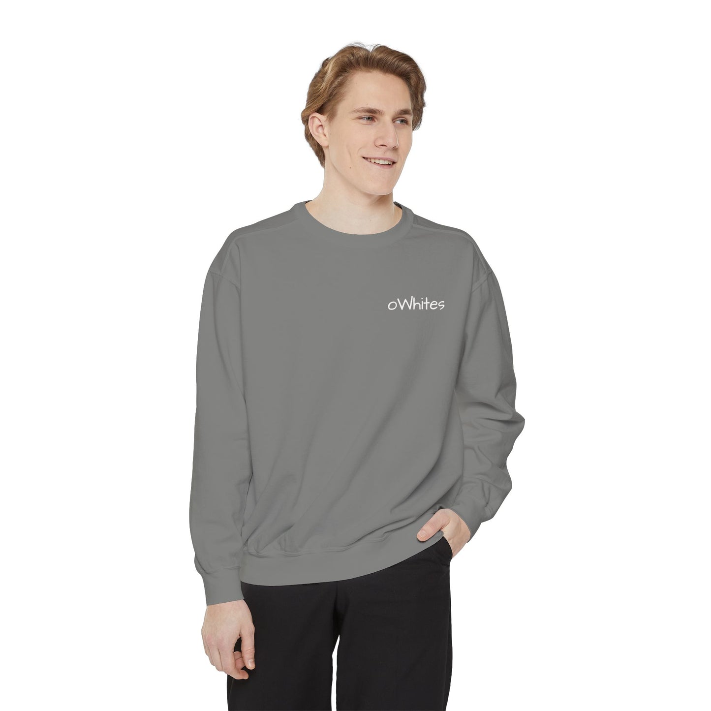Body Sculptor – Kleidungsstückgefärbtes Sweatshirt