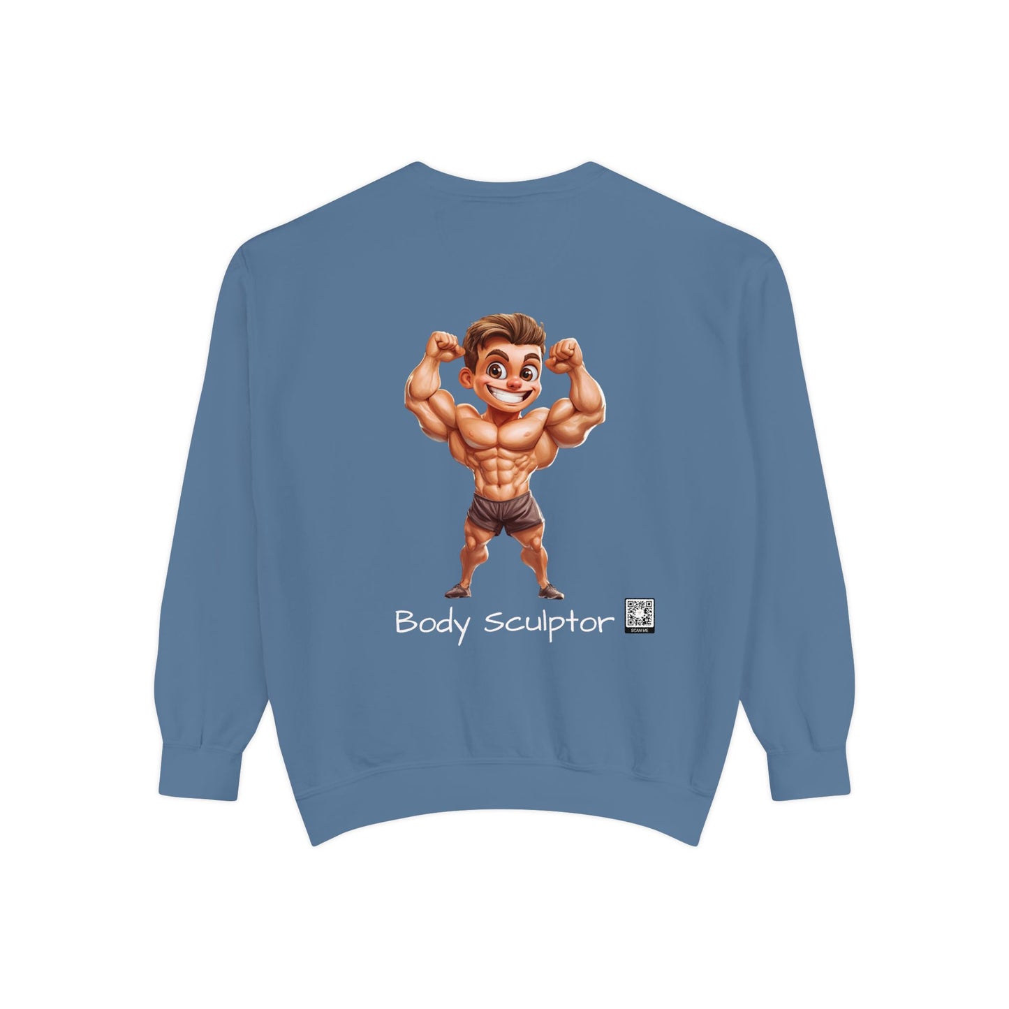 Body Sculptor – Kleidungsstückgefärbtes Sweatshirt