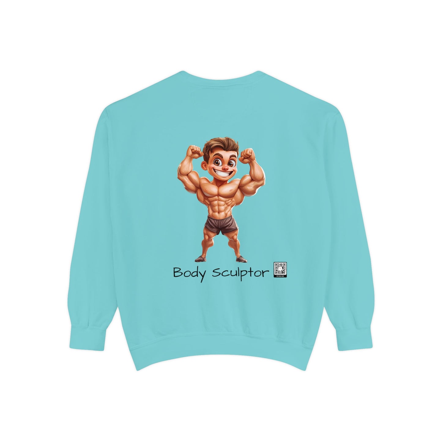 Body Sculptor – Kleidungsstückgefärbtes Sweatshirt